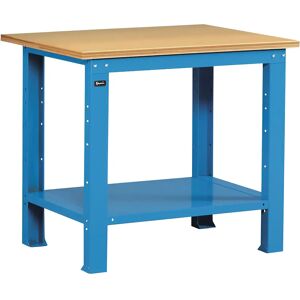 Fami BANCO DA LAVORO 103,1x70,5x85,5 cm SMONTATO PIANO MULTIPLEX COLORE BLU (LxPxH)