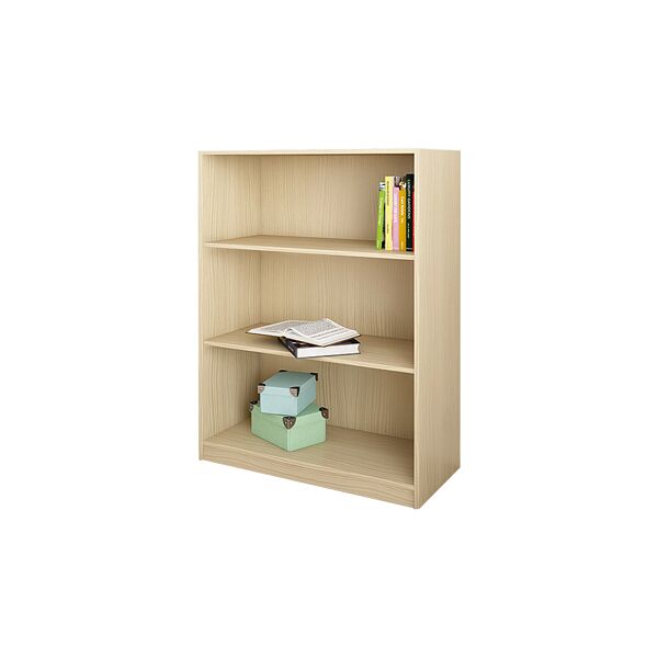 brixo 85 38 79 librerie in legno verniciato 3 ripiani 80x28xh106 cm - 85 38 79