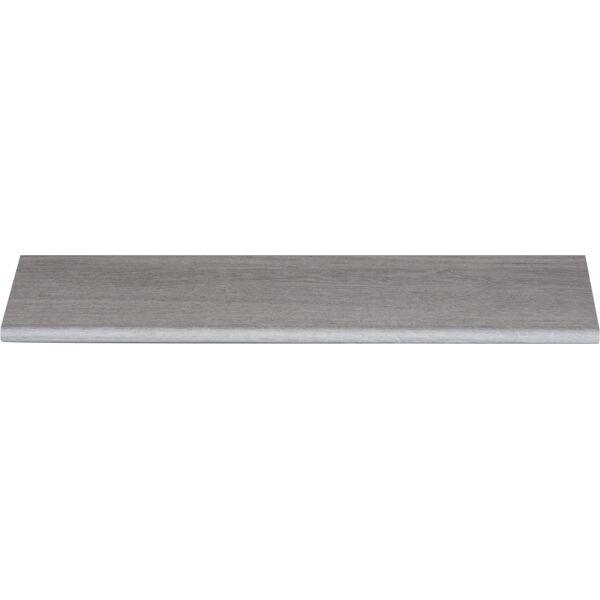 decorlegno 341/33 mensola in legno 100x25x2.5 cm 5 pezzi colore rovere grigio - 341/33 amica