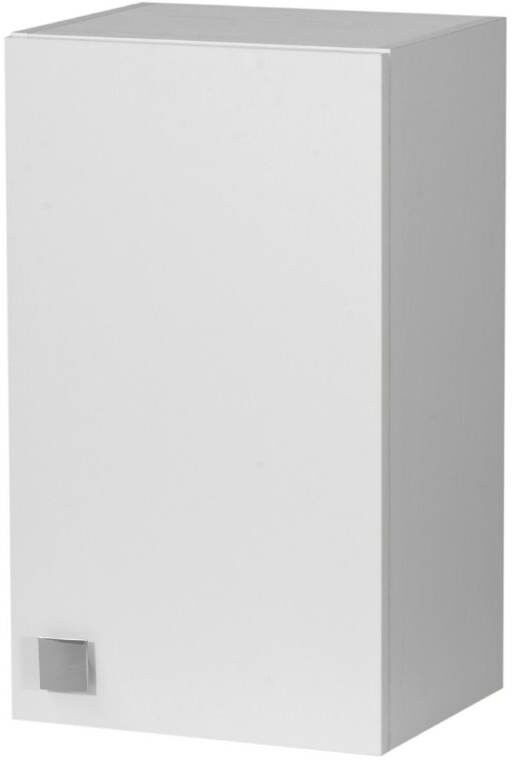 Toscohome Pensile cucina con anta destra 40x71h cm in legno colore bianco larice