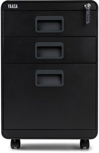 Yaasa File Cabinet - Contenitore a rotolo   nero