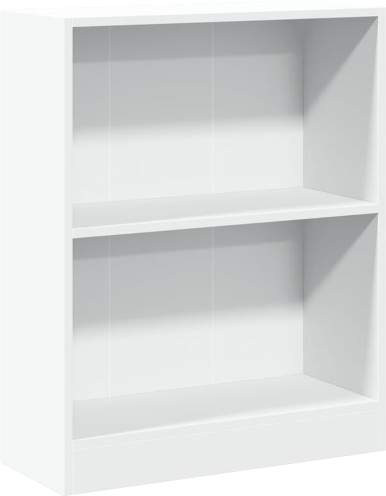 vidaXL Libreria Bianca 60x24x76 cm in Legno Multistrato