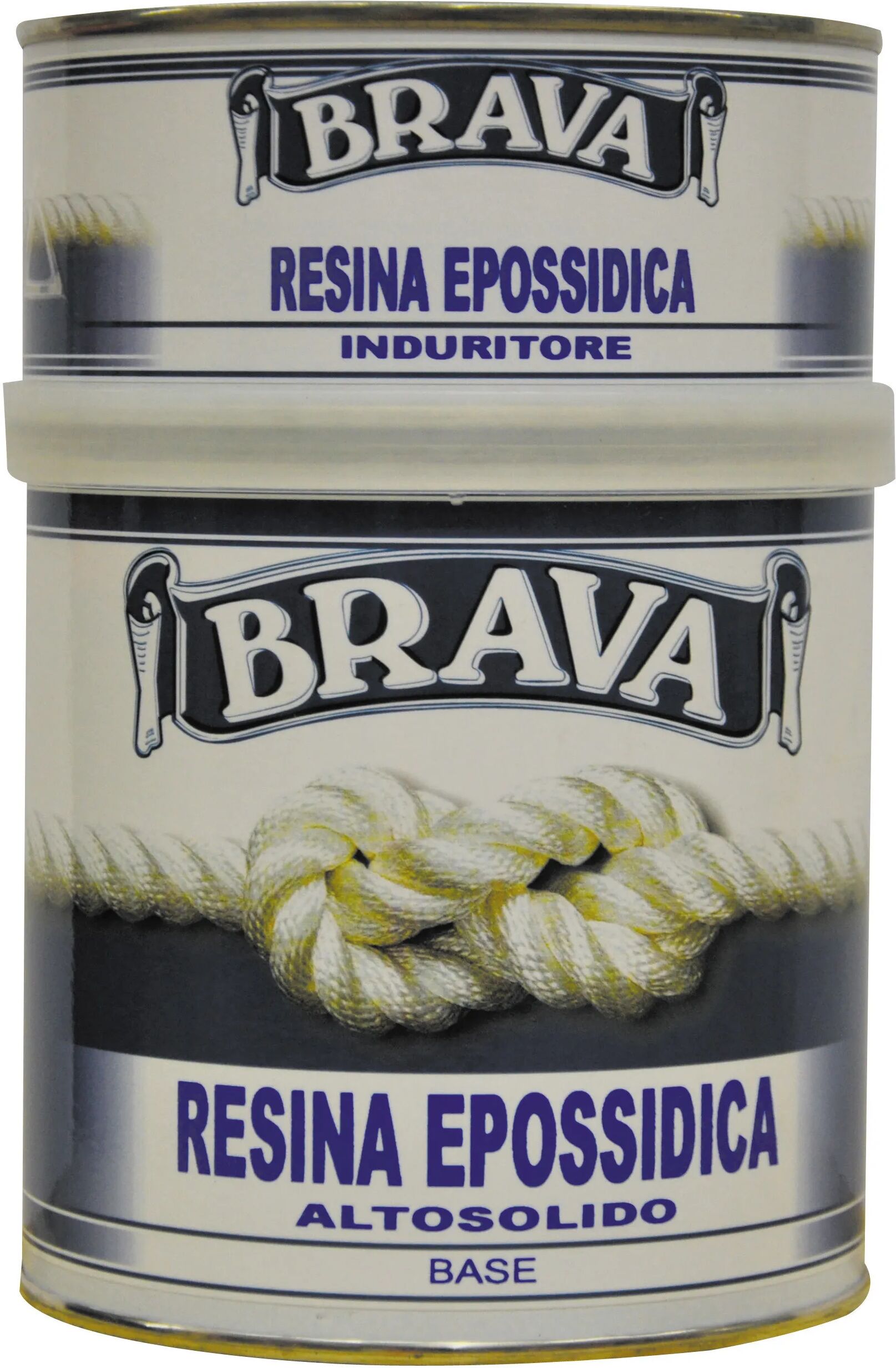 BRAVA Resina Epossidica  2,5 L Multiuso 12 M² Con 1 L Da Diluire