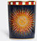 La DoubleJ 'sunrays' Decorative Cup, Multicolor