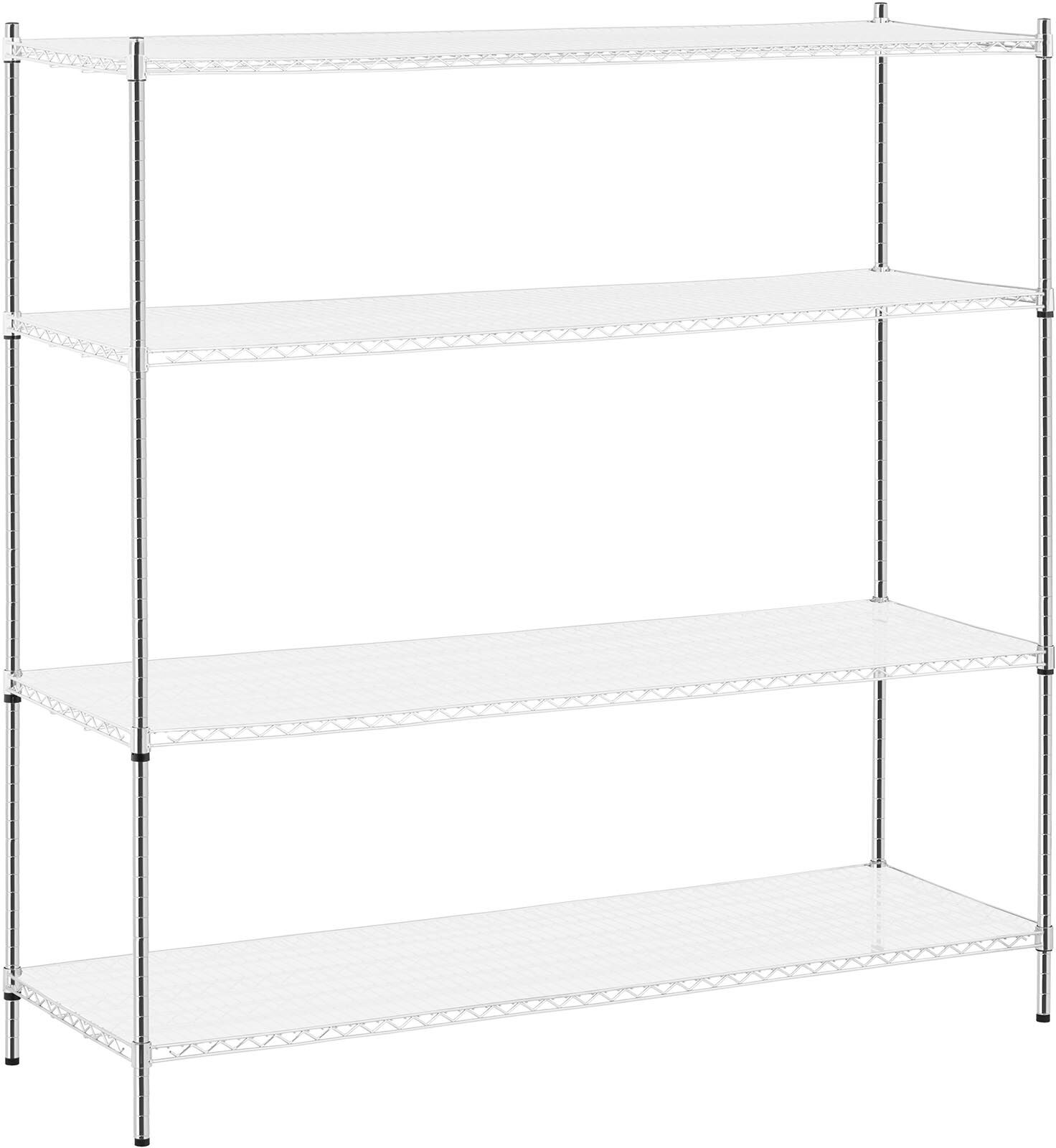 Royal Catering Stellingkast - Metaal 180 x 60 x 180 - 1.000 kg - incl. plastic matten RCMR-1800P32