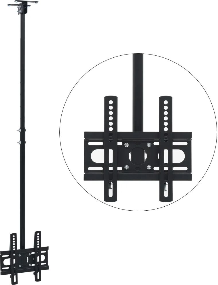 vidaXL Tv-plafondbeugel in hoogte verstelbaar 23"-42"