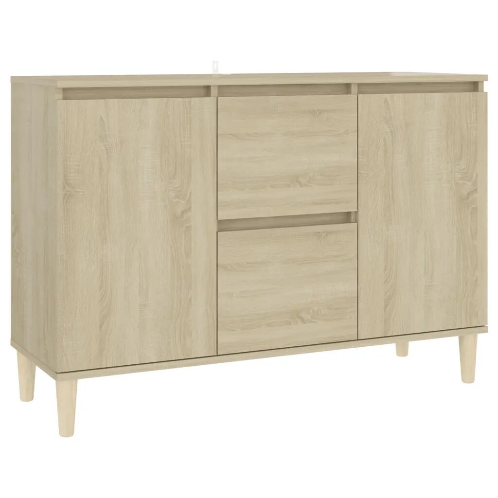 vidaXL Dressoir 103,5x35x70 cm spaanplaat sonoma eikenkleurig