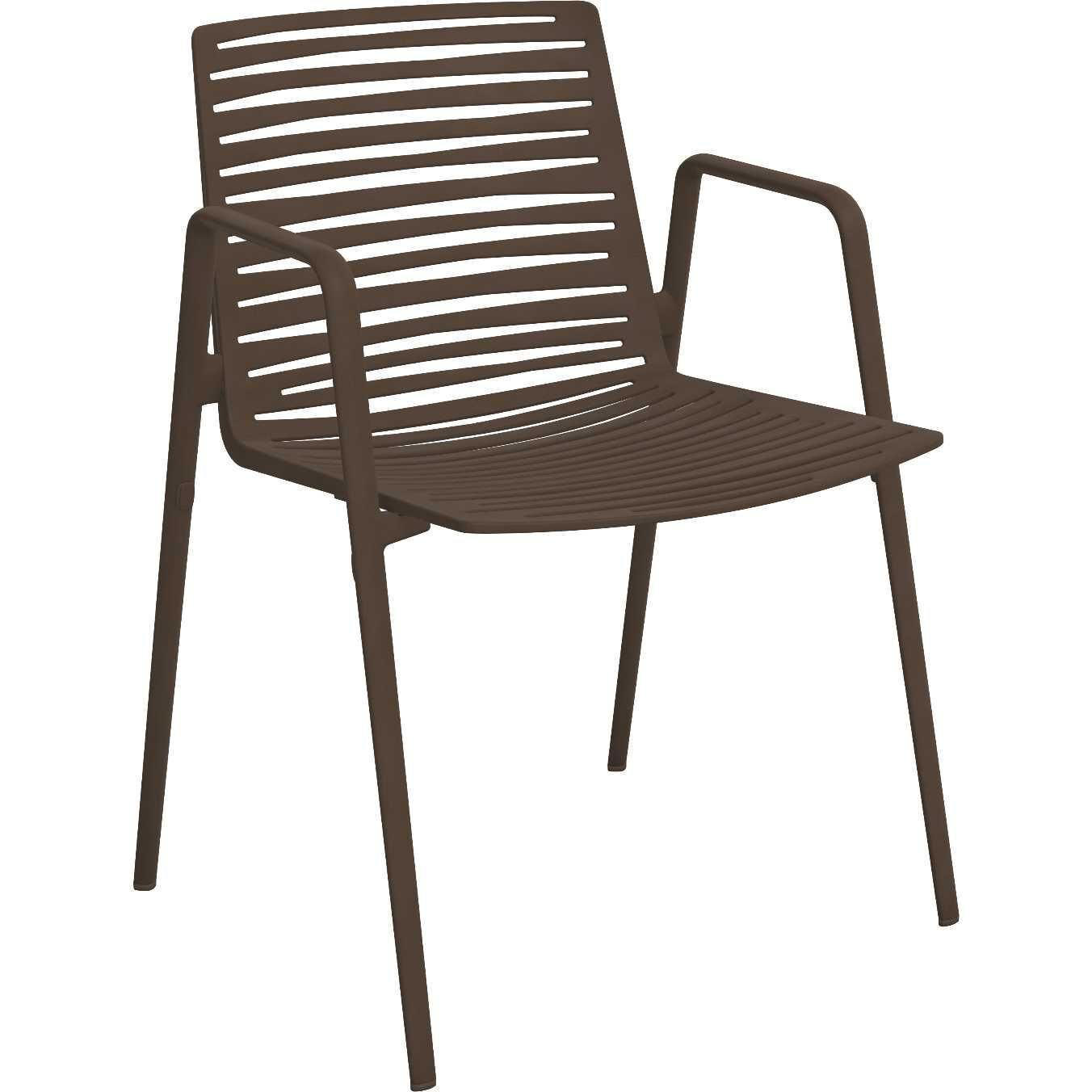 Fast Zebra Armchair tuinstoel Dark Brown