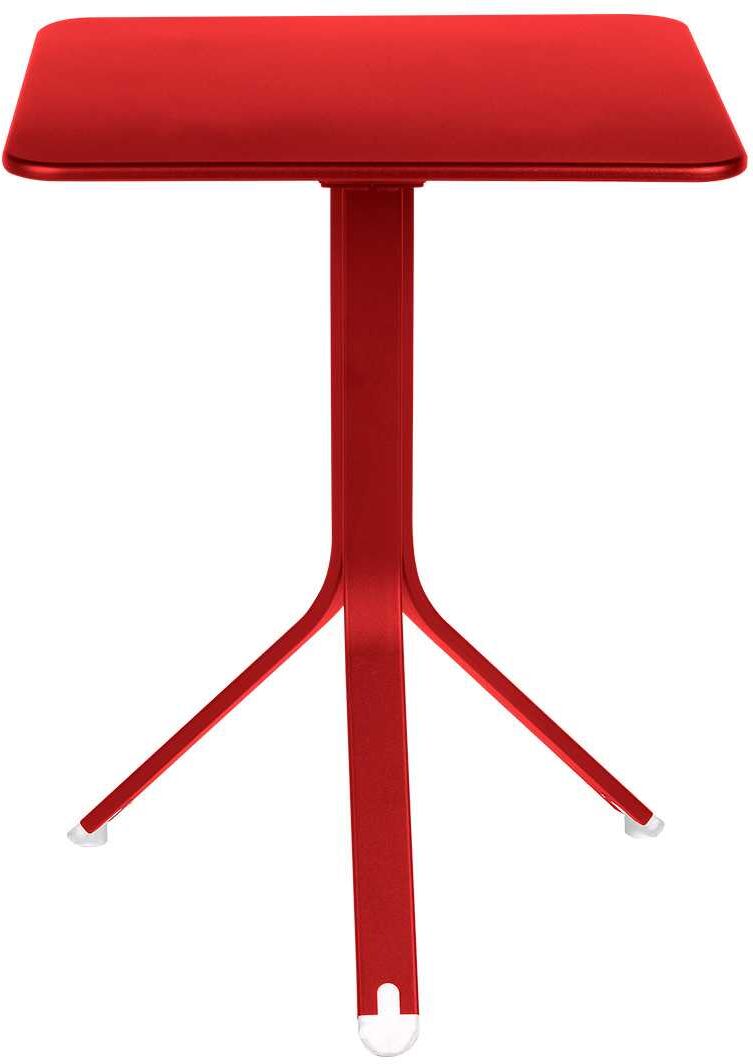 Fermob Rest'o tuintafel vierkant 57x57 Poppy