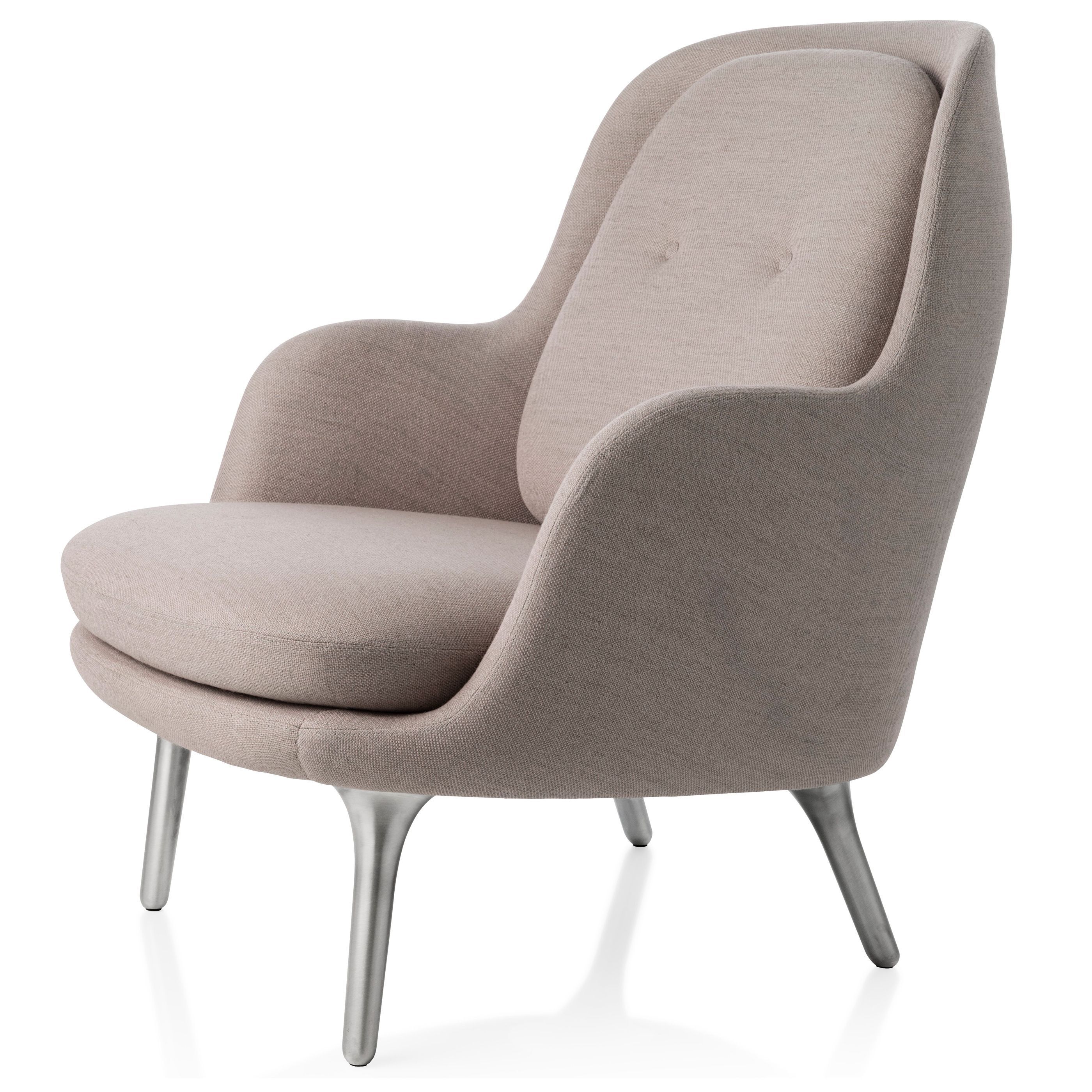 Fritz Hansen Fri fauteuil sunniva 143 onderstel aluminium