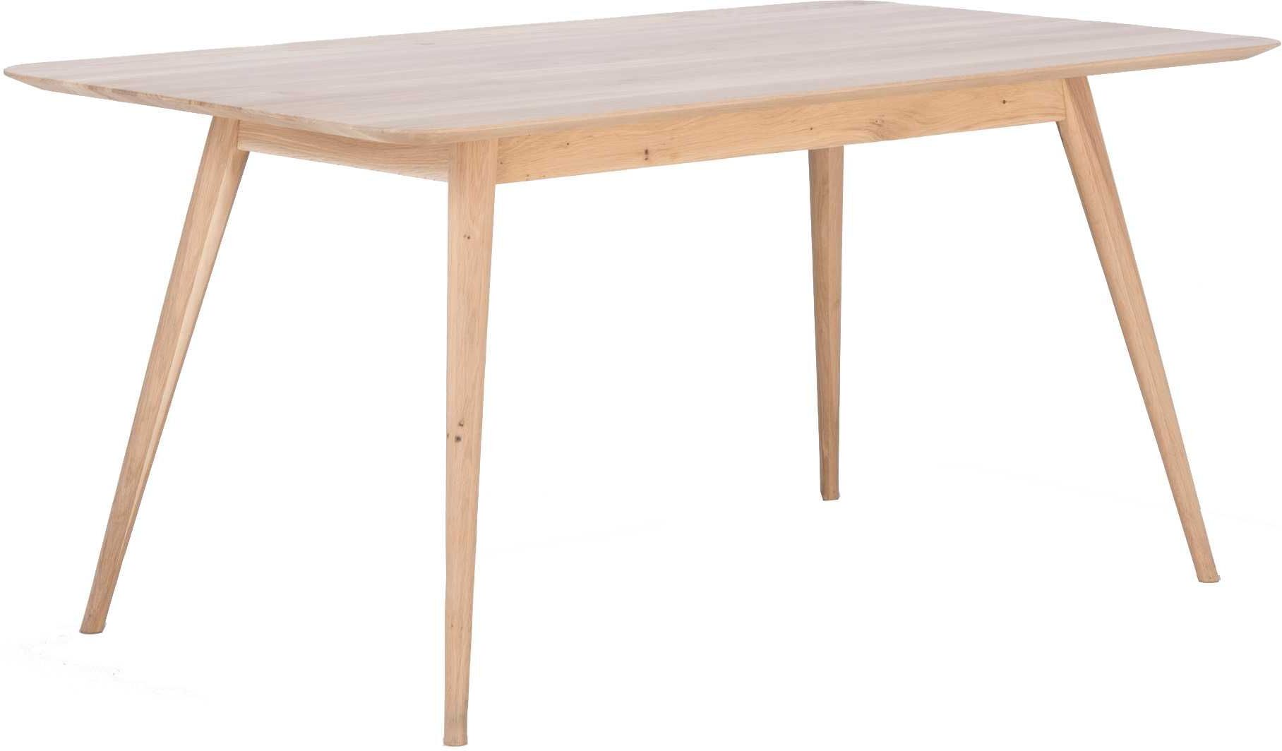 Gazzda Stafa Tafel hout 160x90 whitewash