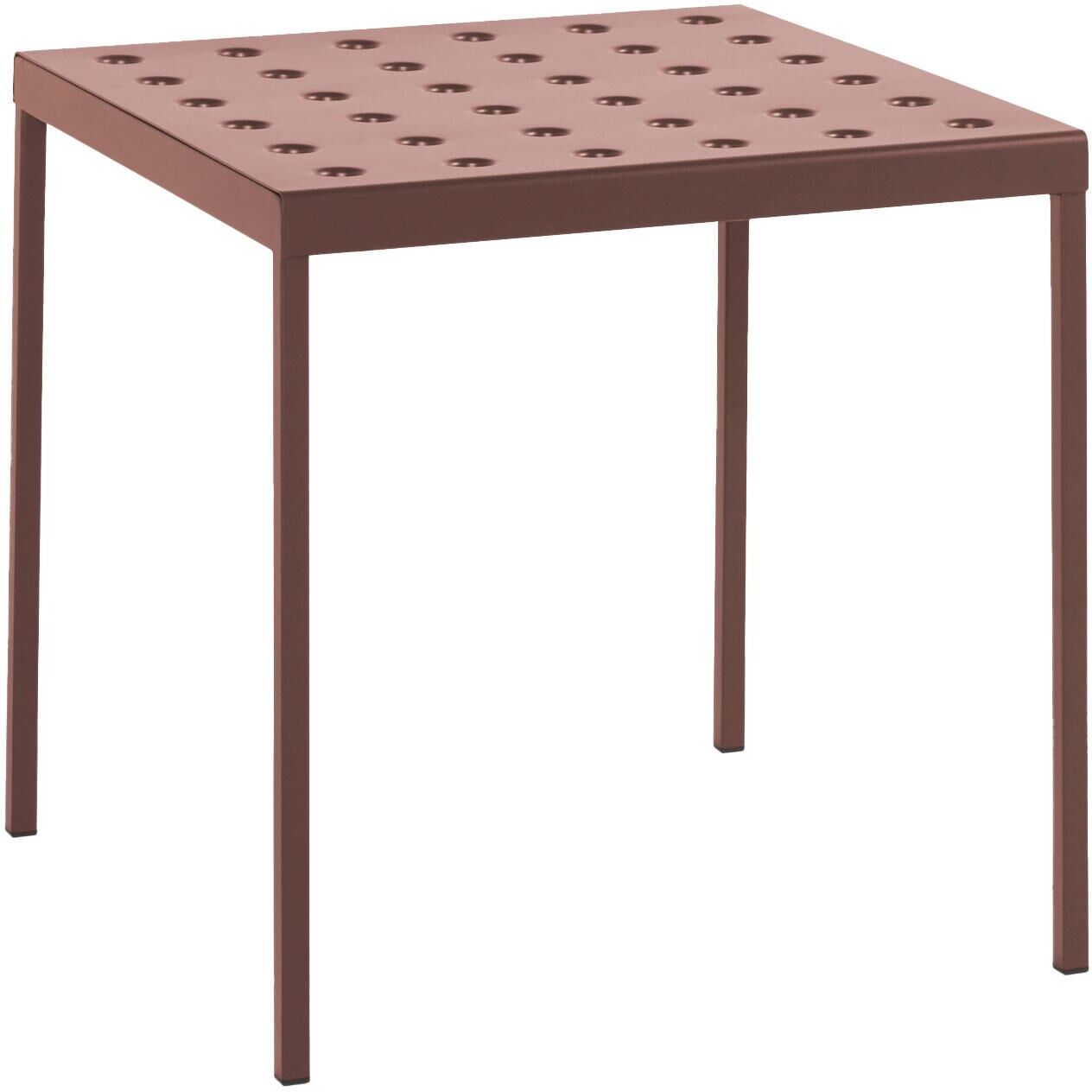 Hay Balcony tuintafel 75x76 iron red