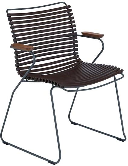 Houe Click Armchair tuinstoel dark brown