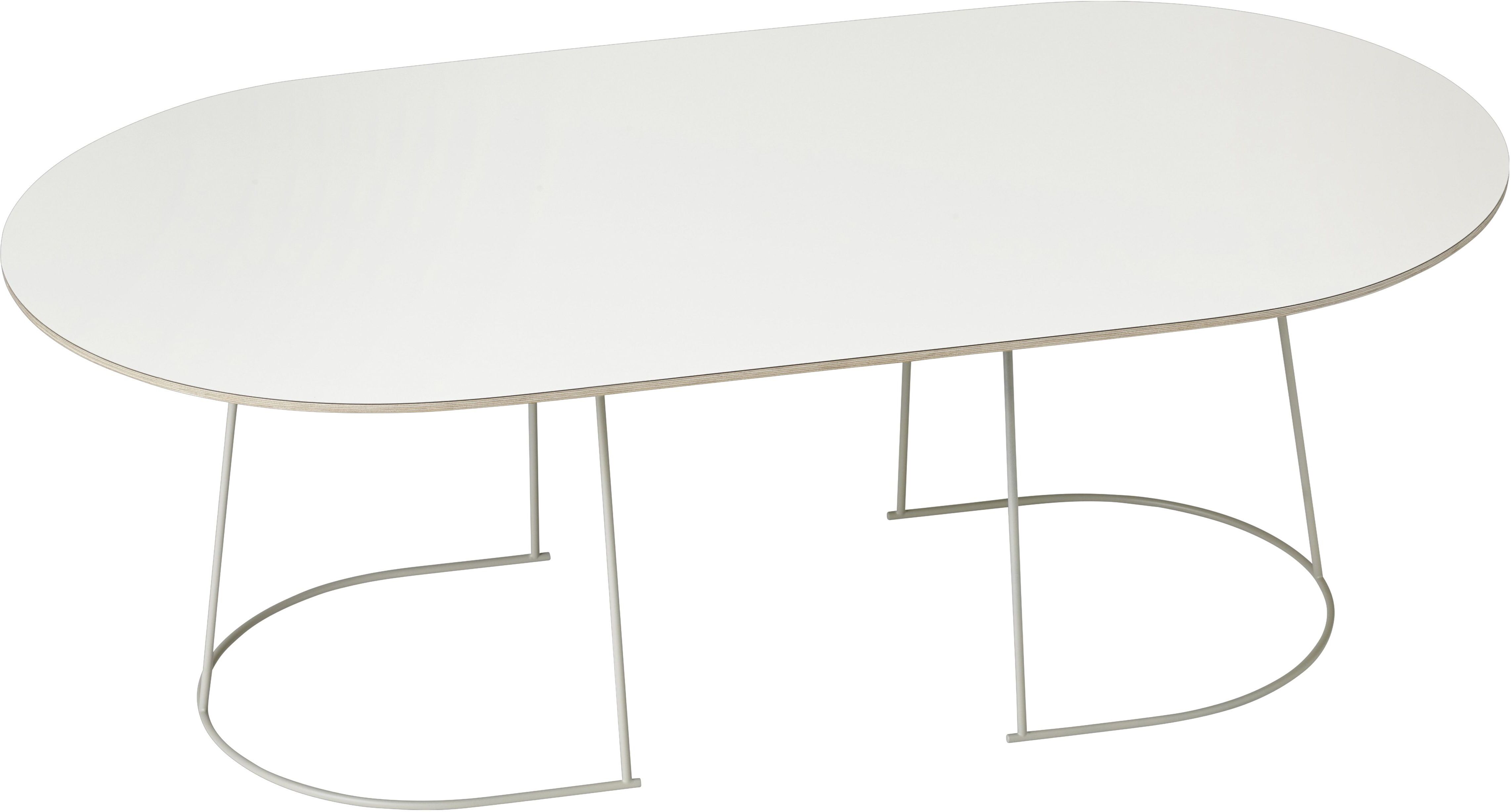 Muuto Airy Large salontafel 120x65 gebroken wit