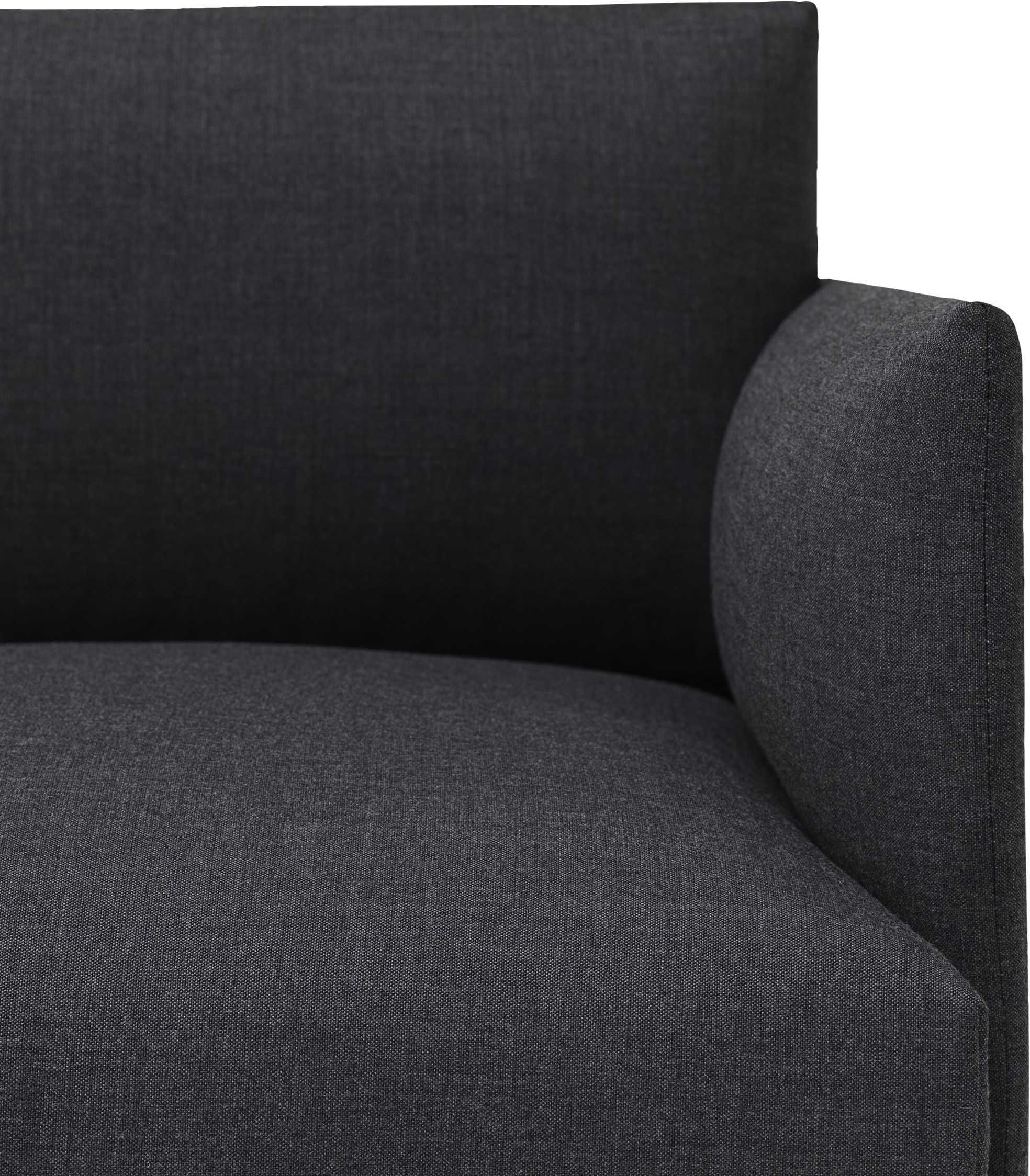 Muuto Outline bank 3-zits met chaise longue rechts Remix 163