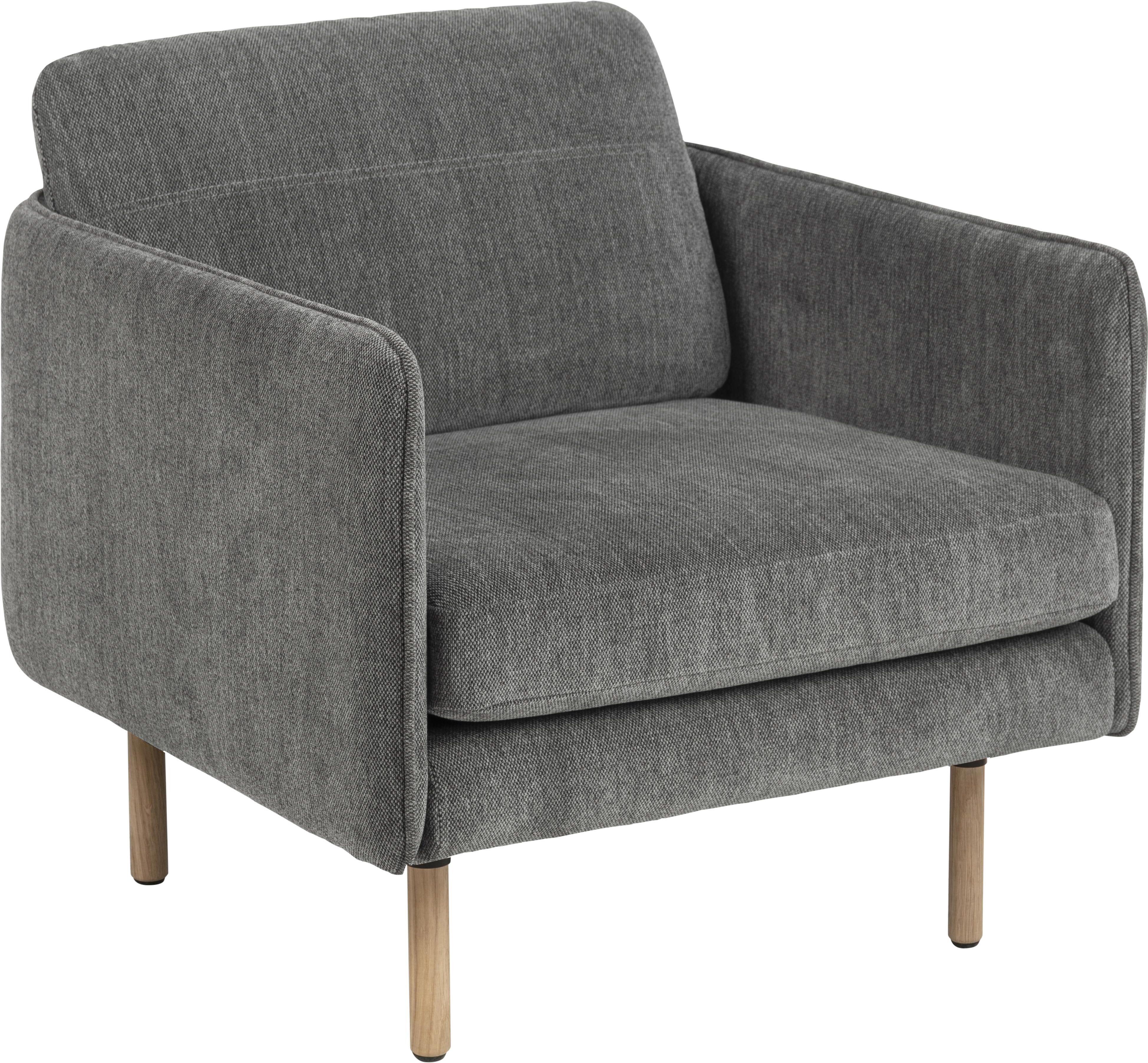 Nuuck Curves fauteuil eiken poten skyland antraciet