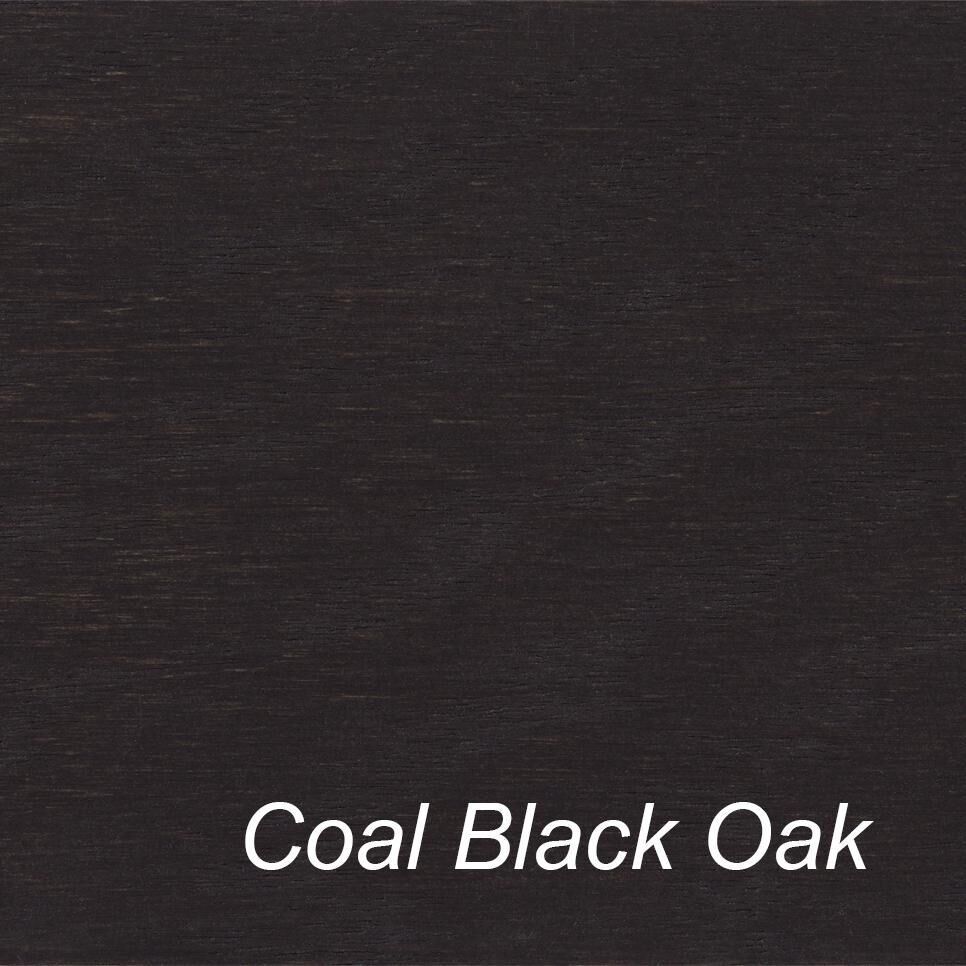 QLiv On Top eettafel ovaal 200x90 coal black oak