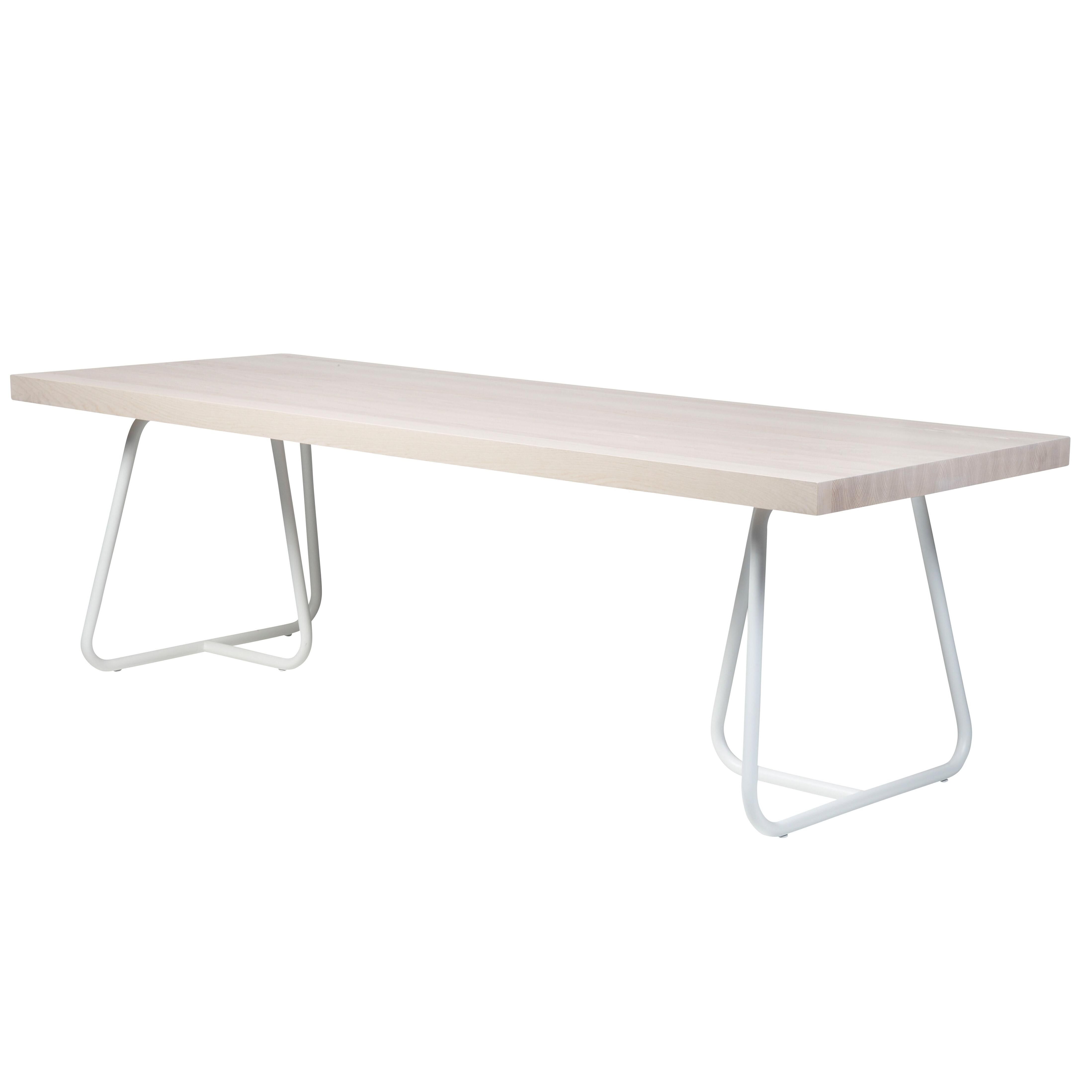 Spectrum Minium tafel 250 whitewash wit onderstel