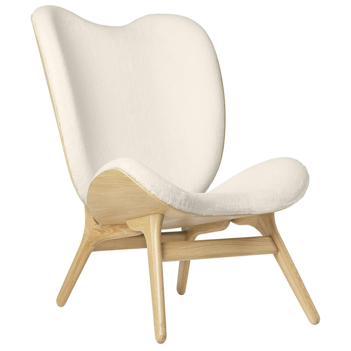 Umage A Conversation Piece Tall fauteuil naturel eiken