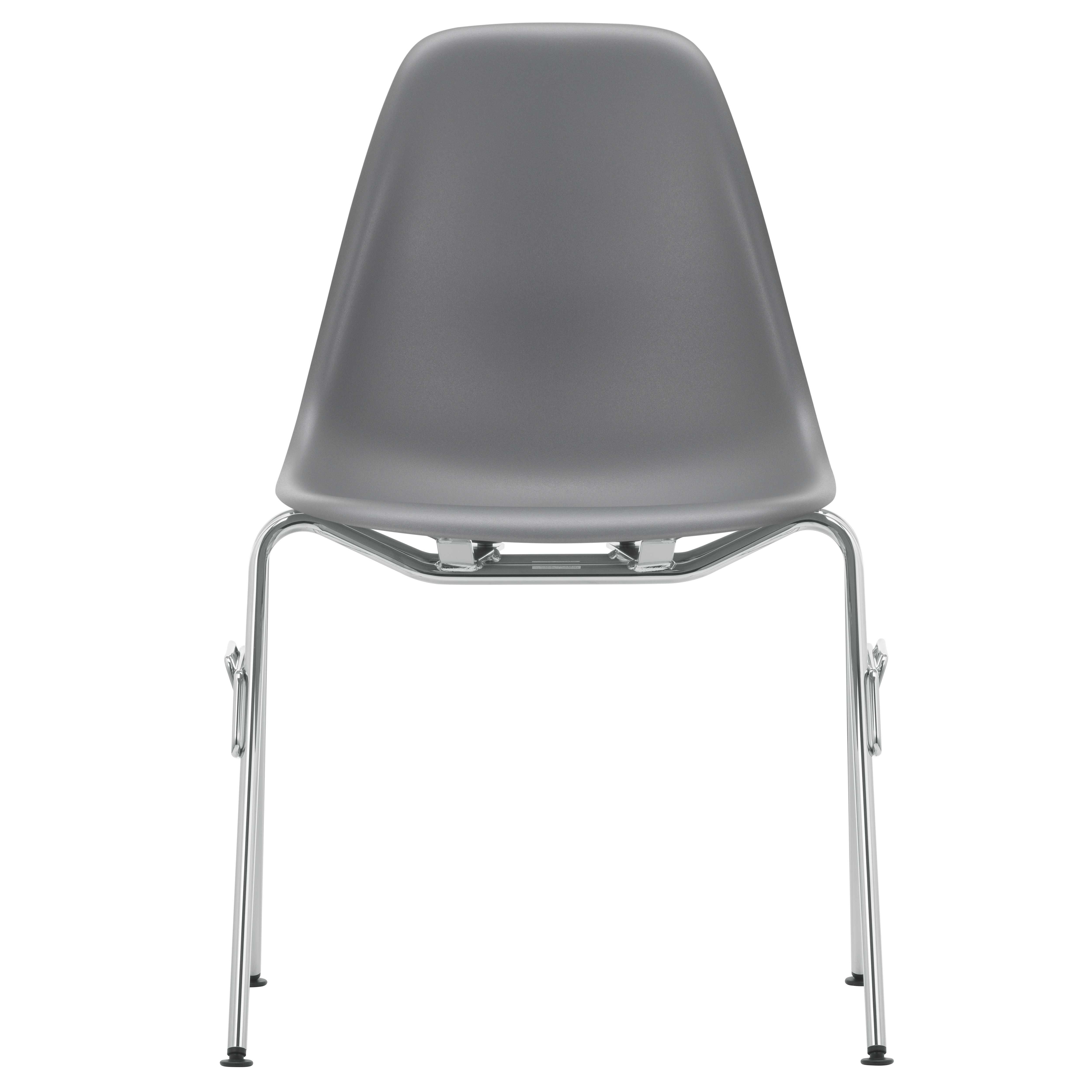 Vitra Eames DSS stapelbare stoel graniet grijs