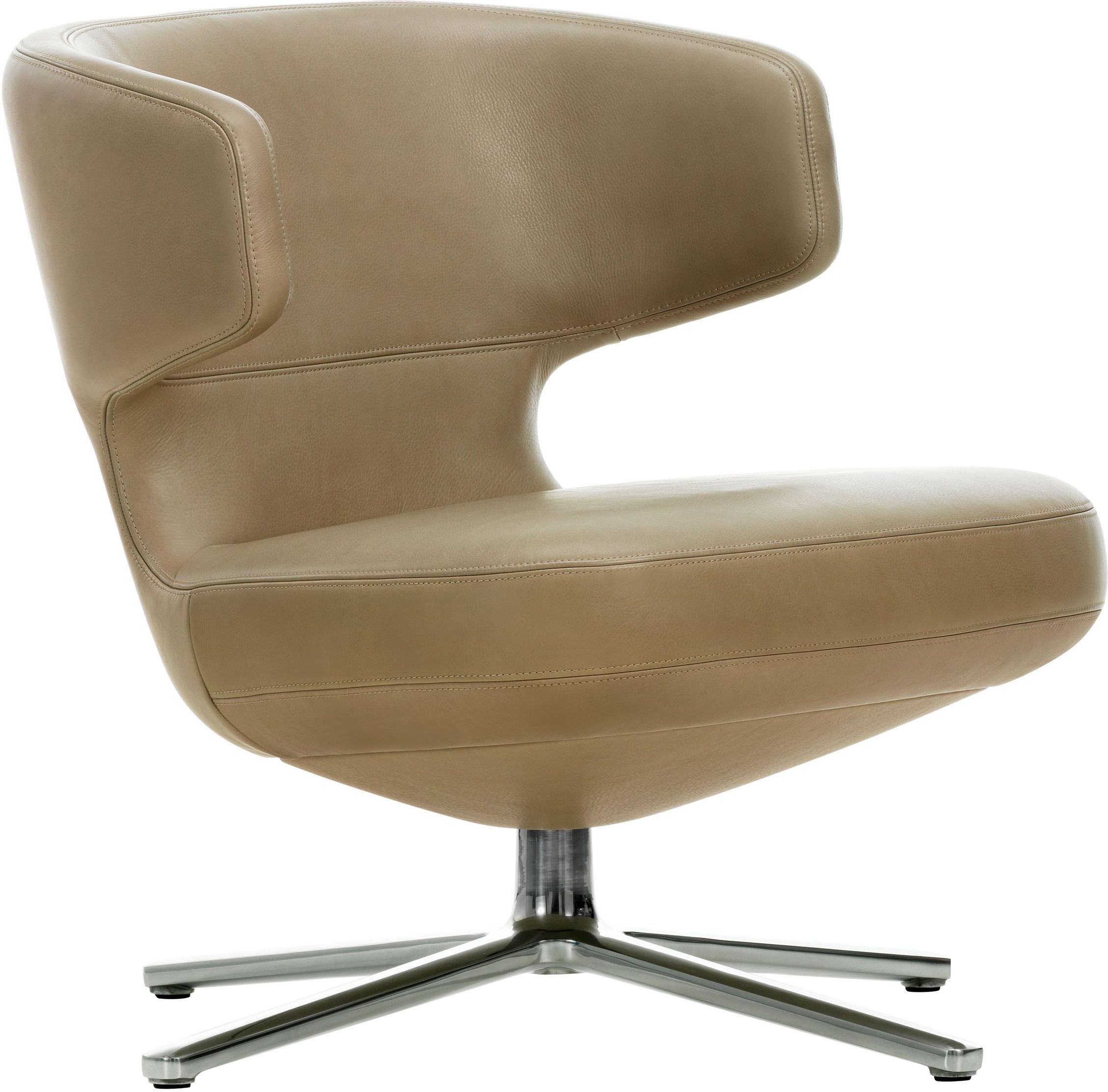 Vitra Petit Repos fauteuil Leder Natural caramel