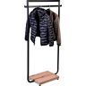 M2 Kollektion Chili garderobe, metaal, artisaneiken, 80x160x40