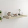 EESHHA Wandplank Wandplanken & Ledges Zwevende Wandplank Eiken 60x23,5x3,8 cm MDF Meubels