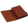 vkiopu Card Wallet, Ultra Slim Prtable Cards Easily Getting ut High Security Large Capacity Leather Strng and Sturdy (Color : Brwn)