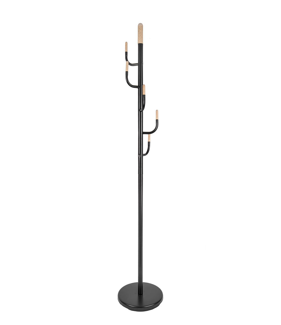 Leitmotiv Kapstokken Coat rack Cactus steel Zwart