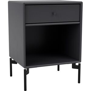 Montana Dream Nightstand - Anthracite / Black Legs