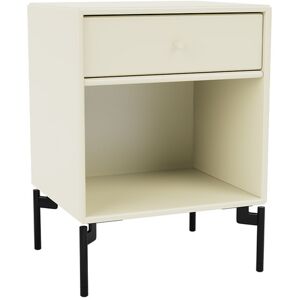 Montana Dream Nightstand - Vanilla / Black Legs