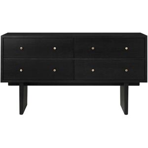 GUBI Private Sideboard sort, sortbeiset eik