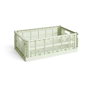 HAY Colour Crate L 34,5 x 53 cm Mint