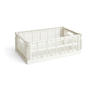 HAY Colour Crate L 34,5 x 53 cm Off-white