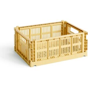 HAY Colour Crate M 26,5 x 34,5 cm Golden yellow