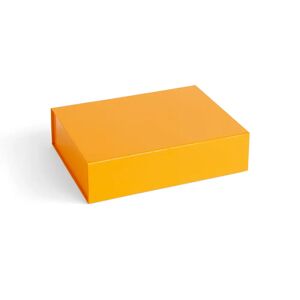 HAY Colour Storage S boks med lokk 25,5 x 33 cm Egg yolk