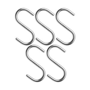 String s-krok rustfritt stål, 5-pk