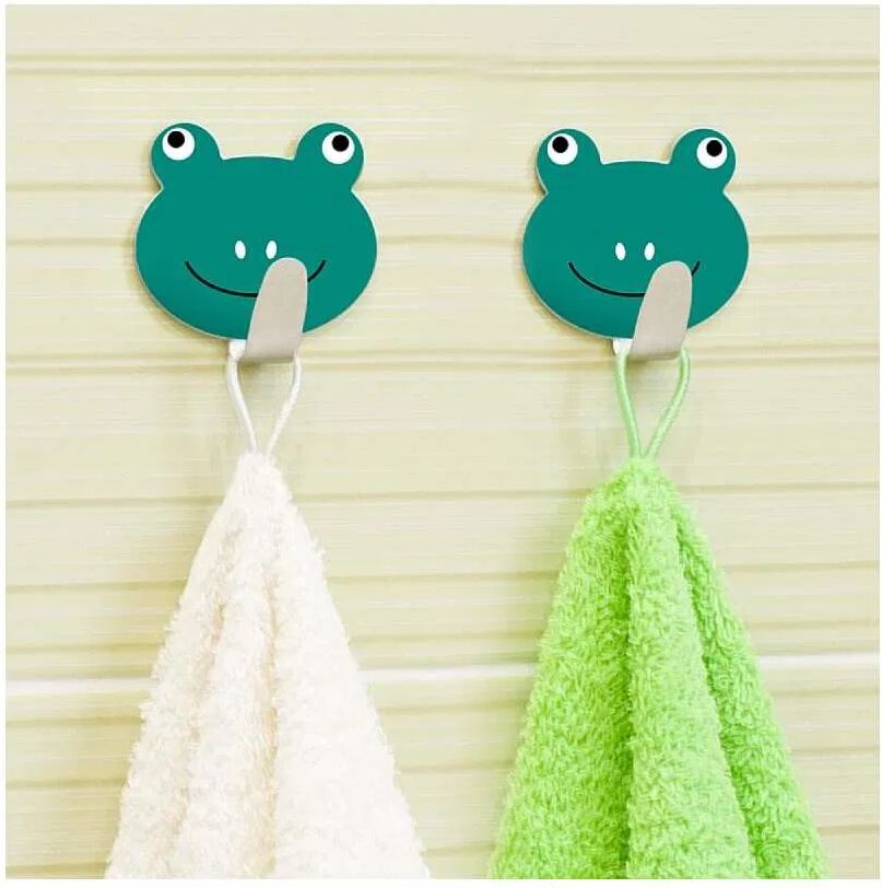 Tatkraft, Frogs - Selvklebende Kroker, 2-pack