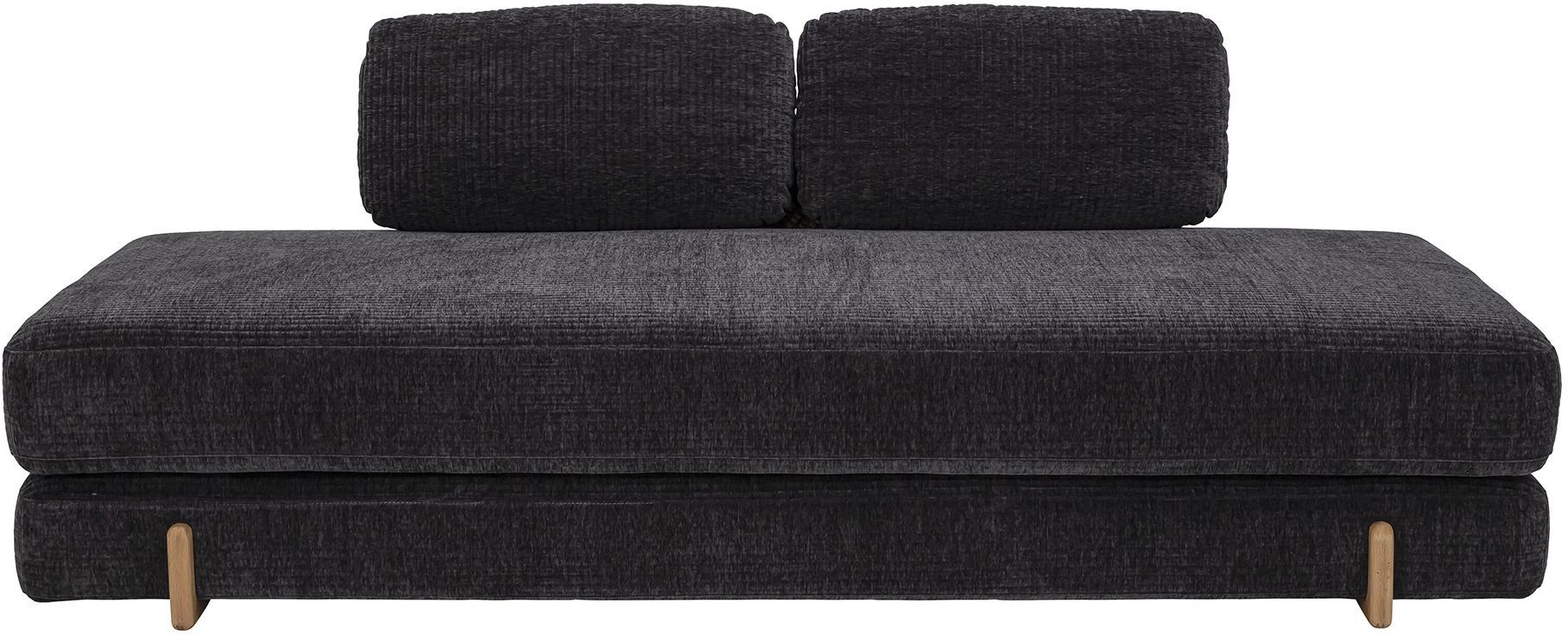 Bloomingville Groove Daybed - Mørkegrå Chenille, 200x77   Unoliving