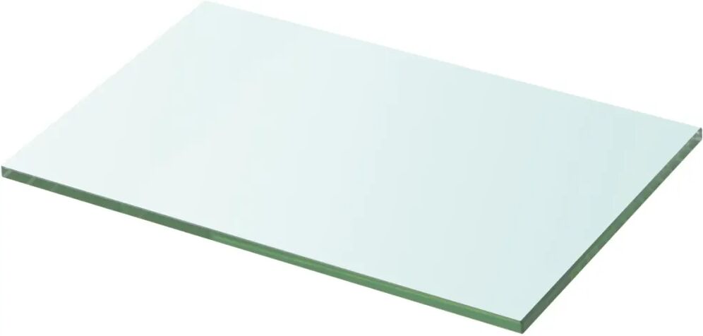 vidaXL Hyllepanel klart glass 20x30 cm