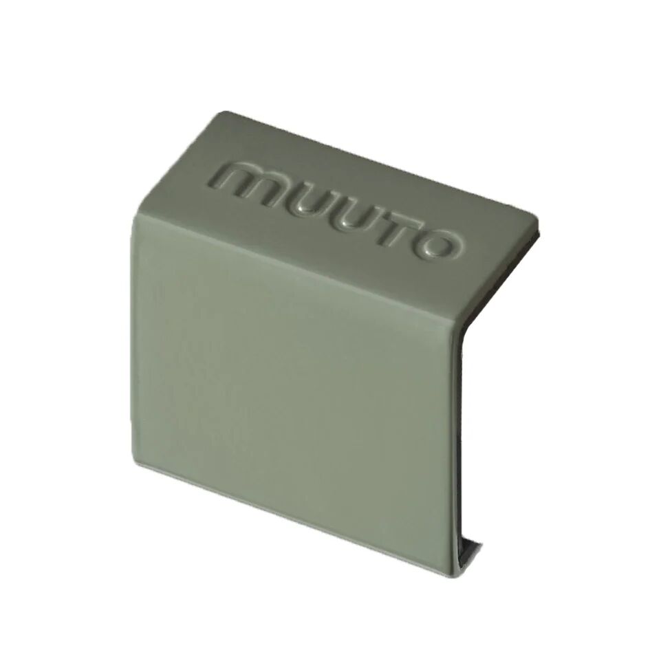 Muuto Mini stacked 2.0 clips, 5-stk. grønn