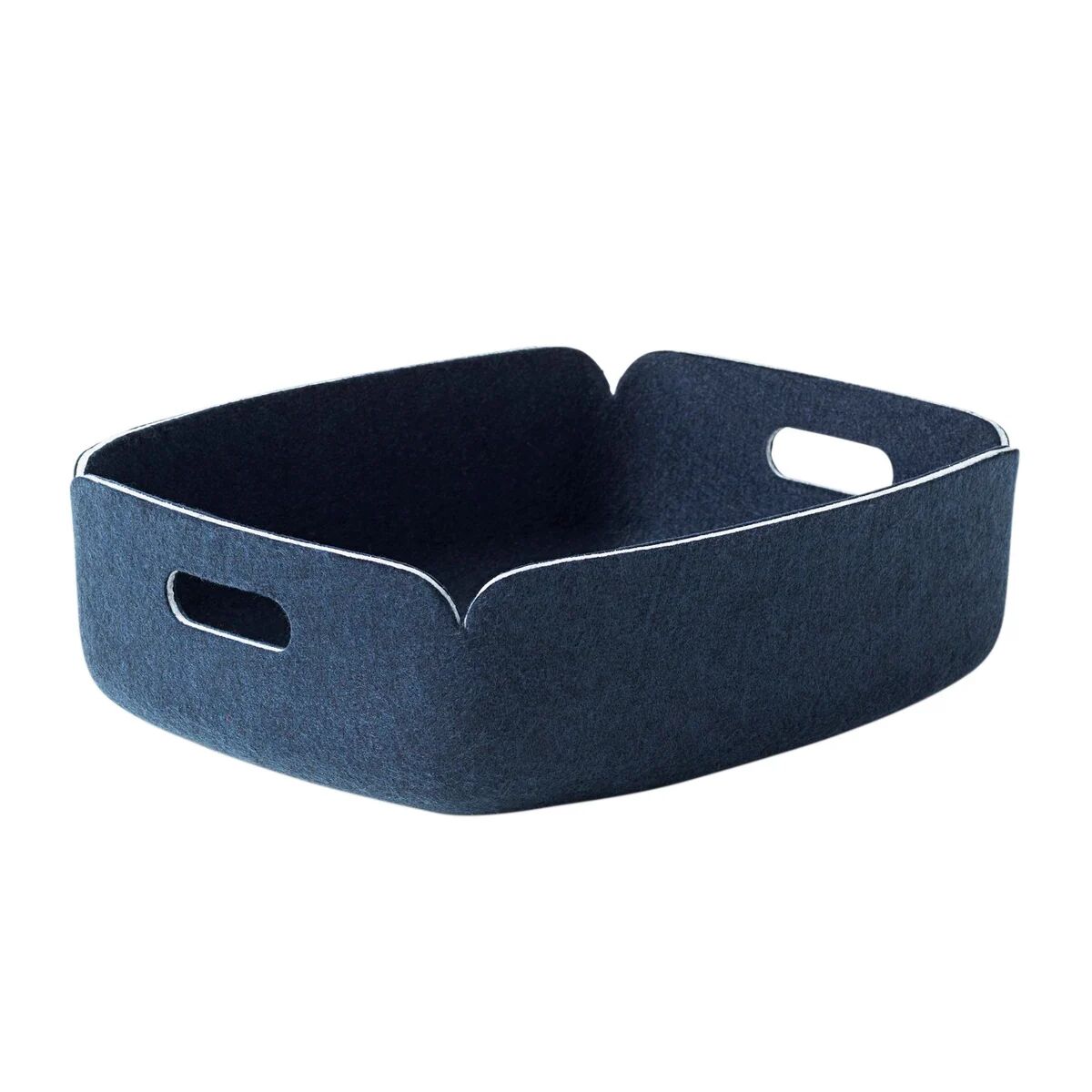 Muuto Restore oppbevaringskurv liten midnight blue