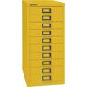 BISLEY MultiDrawer™ seria 29, DIN A4, 10 szuflad, żółty