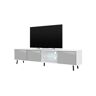 Selsey Móvel de TV TV Galhad Branco, Cinzento (175 x 51 x 31.3)