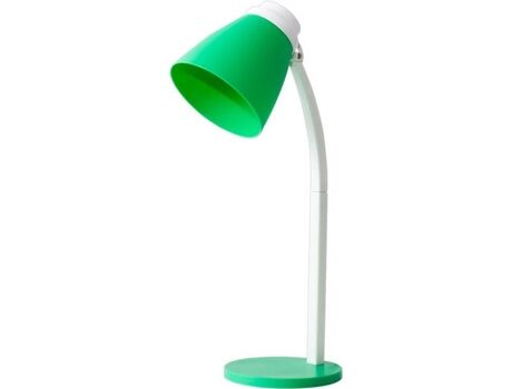 Fabrilamp Candeeiro de Secretária Office (Verde - LED - 3.5 W - Metal)