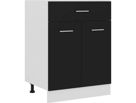 Vidaxl Armário Inferior Drawer Bottom Cabinet 801229 (Madeira - 60 x 46 x 81.5 cm)