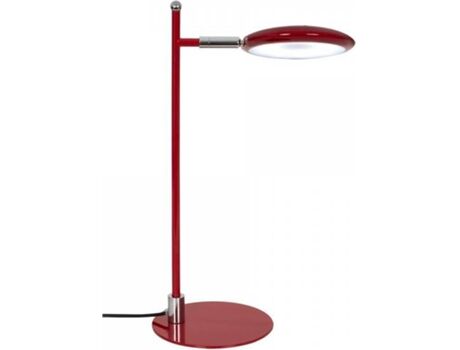 Fabrilamp Candeeiro de Secretária Arcadio (Vermelho - LED - 5 W - Metal)