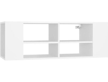 Vidaxl Móvel de TV (102x35x35 cm - Madeira Contraplacada - Branco)