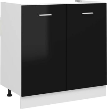 Vidaxl Armário Inferior Sink Bottom Cabinet 801202 (Madeira - 80 x 46 x 81.5 cm)