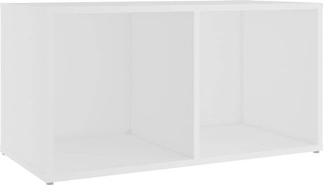 Vidaxl Móvel de TV (72x35x36.5 cm - Madeira Contraplacada - Branco)